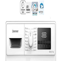 Westpoint 8Kg Front Load Washing Machine 1200 Rpm With 16 Washing Programs And Quick Wash In 15Minutes Led Control Panel White, WMT-81222