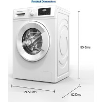 Westpoint 8Kg Front Load Washing Machine 1200 Rpm With 16 Washing Programs And Quick Wash In 15Minutes Led Control Panel White, WMT-81222
