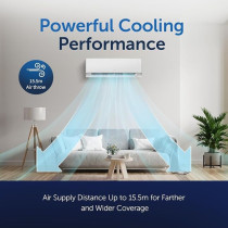 Gree 2.0 Ton Split Air Conditioner LAIRY32-24C3 G-Ai Energy Saving G-Boost Inverter Plasma Purification Wi-Fi Smart Control