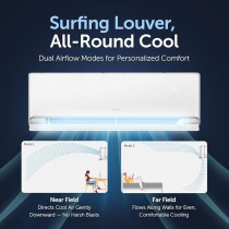 Gree 2.0 Ton Split Air Conditioner LAIRY32-24C3 G-Ai Energy Saving G-Boost Inverter Plasma Purification Wi-Fi Smart Control