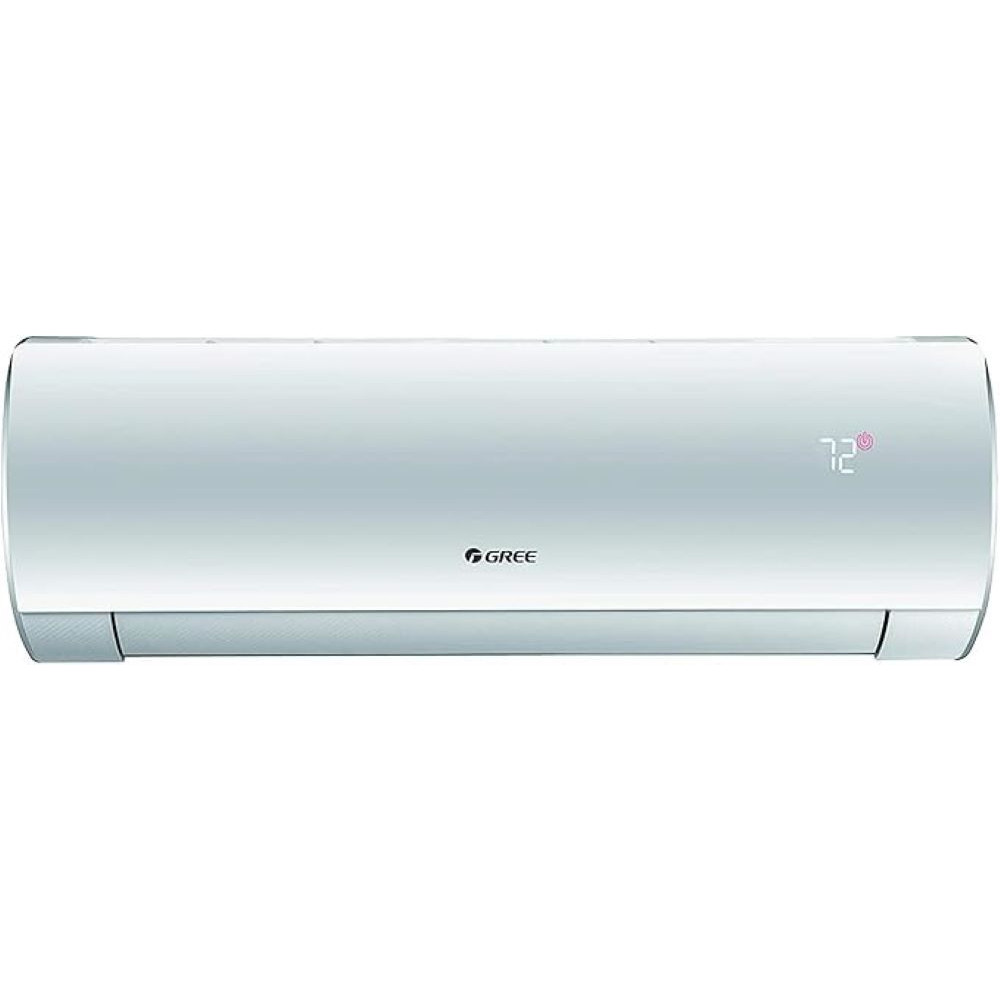 Gree 1.5 Ton Split Air Conditioner I Crest-N18H3 Heat And Cool, Inverter Compressor, Wifi, 3D Air Flow, Turbo Cooling, Gold Fin
