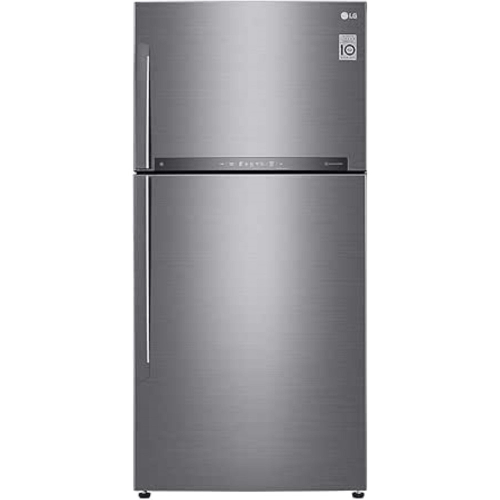 LG 630 Litres Top Mount Refrigerator With Linear Cooling, Shiny Steel, Gr-H832HLHU