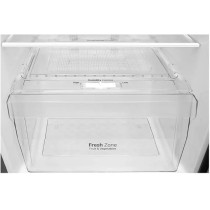 LG 322 Liter Refrigerator Double Door Inverter Compressor Color White Model, GLG322RQBB