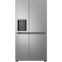 LG Side By Side Refrigerator, 625 Liter Capacity, Platinum Silver