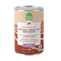 Open Farm 354G Chicken And Grass Fed Beef Pate Wet Dog Food