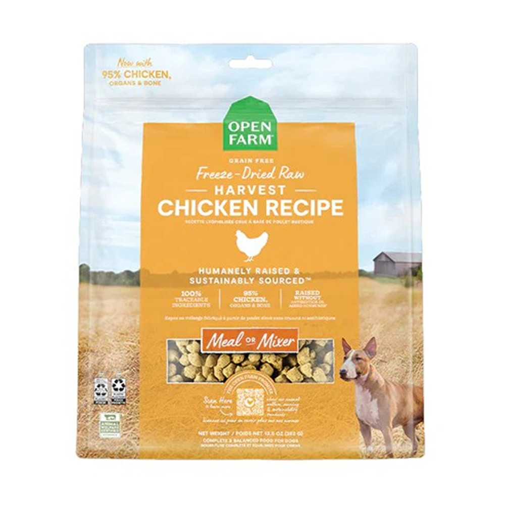Open Farm 99G Freeze Dried Harvest Chicken Recipe Dry Dog Food