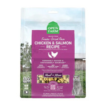 Open Farm 99G Freeze Dried Raw Chicken And Salmon Morsels Dry Cat Food