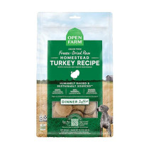 Open Farm 297G Freeze Dried Raw Homestead Turkey Patties Dry Dog Food