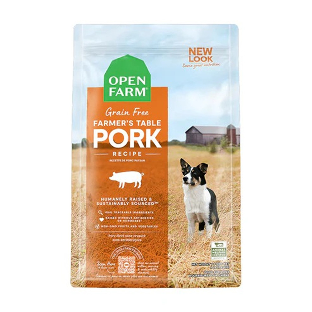 Open Farm 4.98Kg Grain Free Farmer'S Table Pork Dry Dog Food