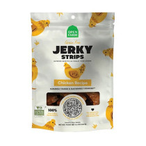 Open Farm 158G Grain Free Jerky Strips Chicken Dog Treat