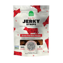 Open Farm 158G Grain Free Jerky Strips Grass-Fed Beef Dog Treat