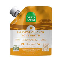 Open Farm 12Oz Harvest Chicken Bone Broth Meal Topper For Dogs And Cats
