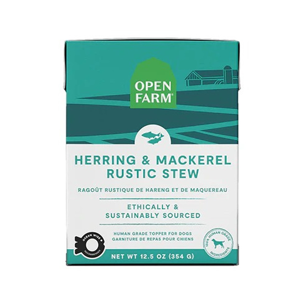 Open Farm 354G Herring And Mackerel Rustic Stew Wet Dog Food