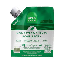Open Farm 12Oz Homestead Turkey Bone Broth Meal Topper For Dogs And Cats
