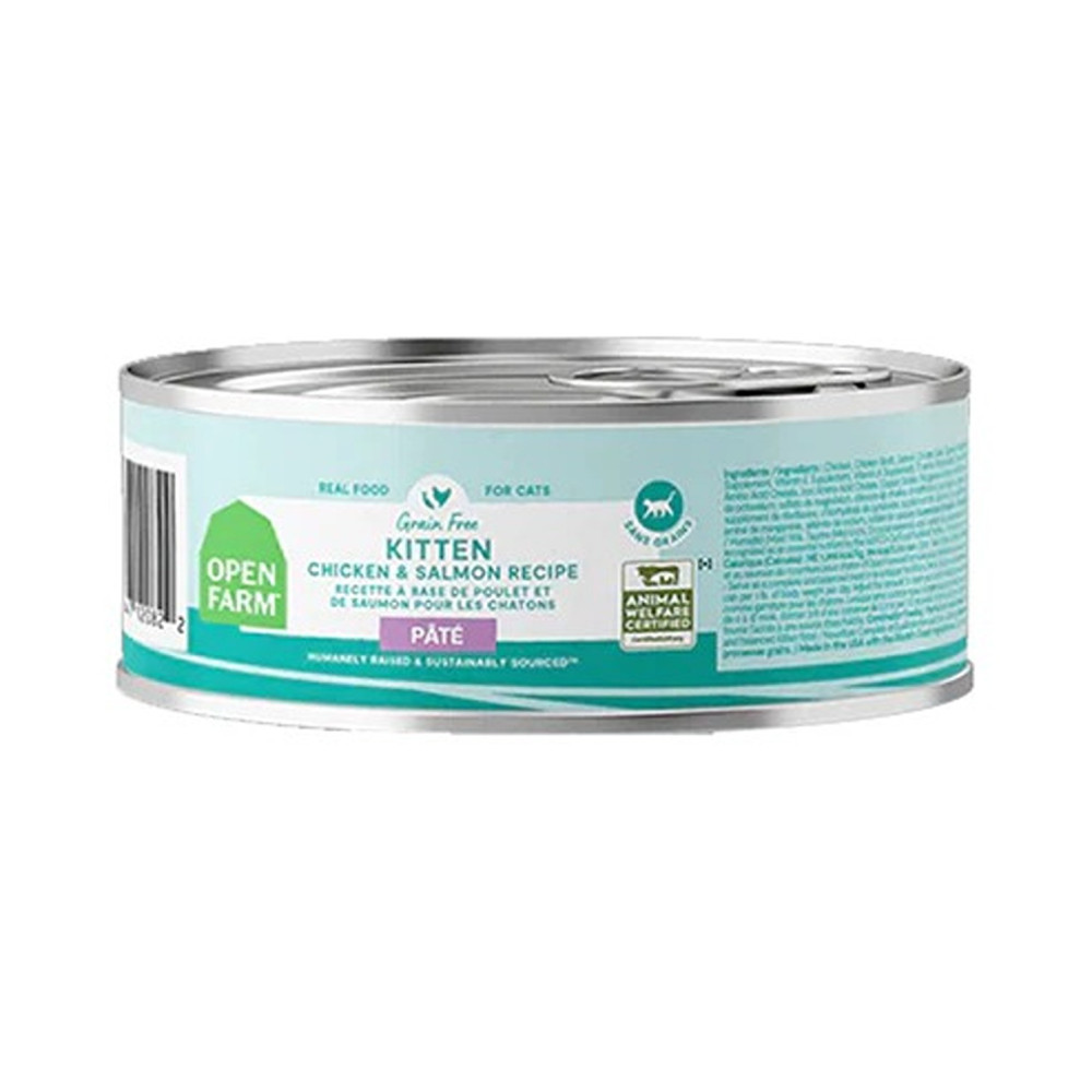 Open Farm 150G Kitten Chicken And Salmon Pate Wet Cat Food