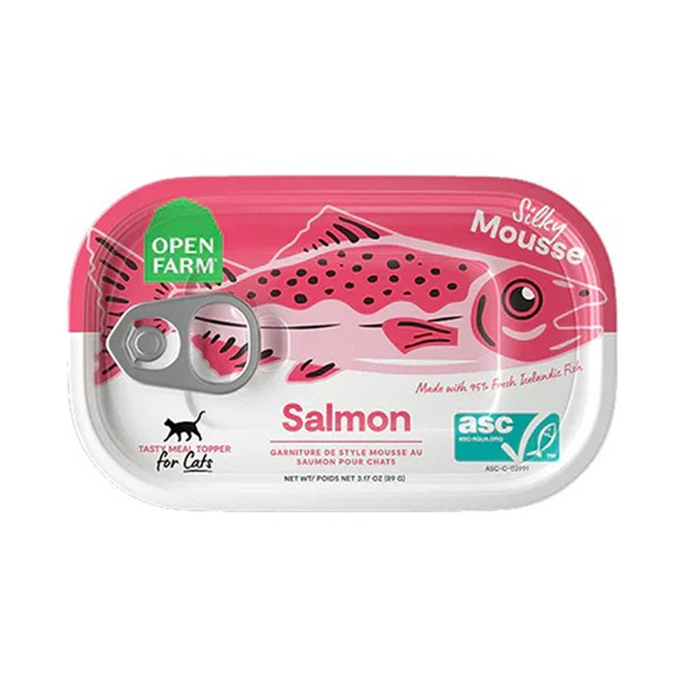 Open Farm 89G Salmon Meal Topper For Cats