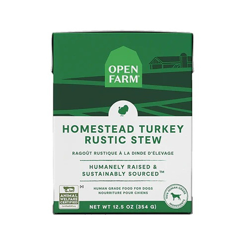 Open Farm 354G Turkey Rustic Stew Wet Dog Food