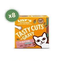 Lily'S Kitchen 8 X 85G Tasty Cuts In Gravy For Kittens Multipack