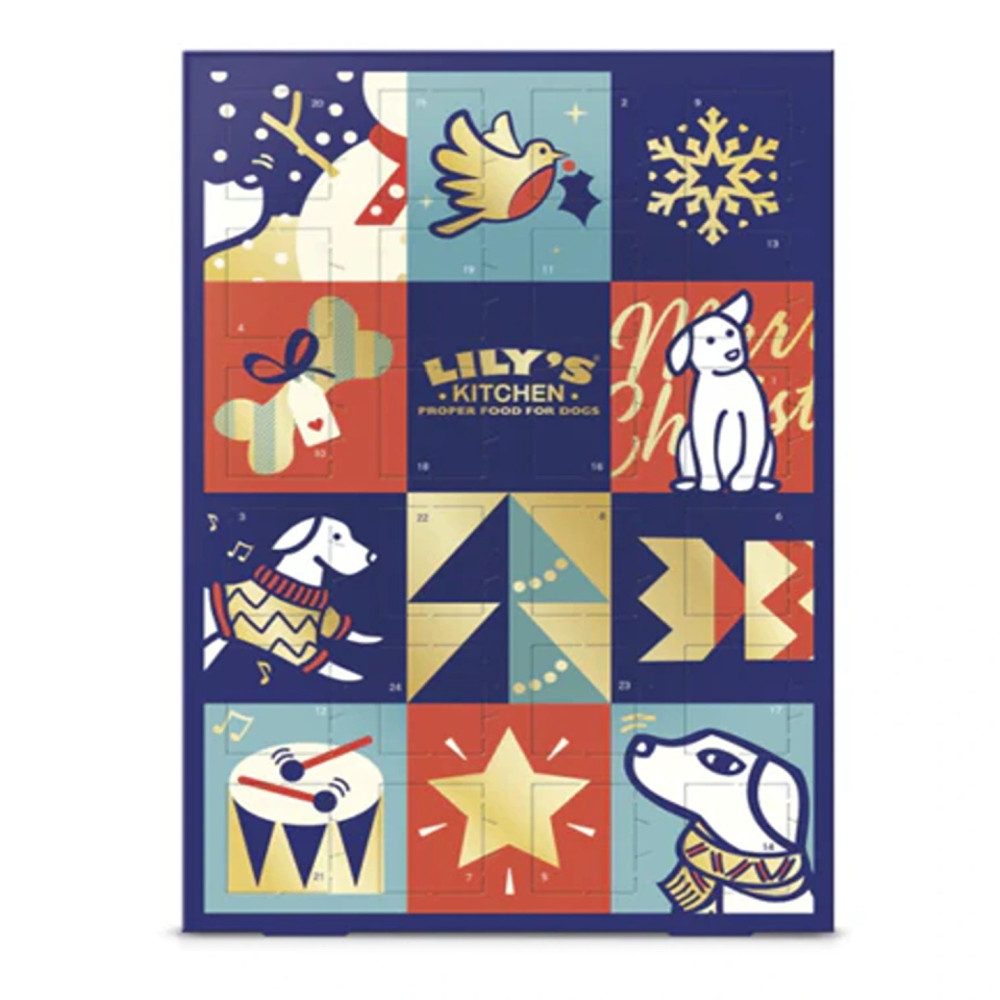 Lily'S Kitchen 100G Christmas Advent Calendar For Dogs