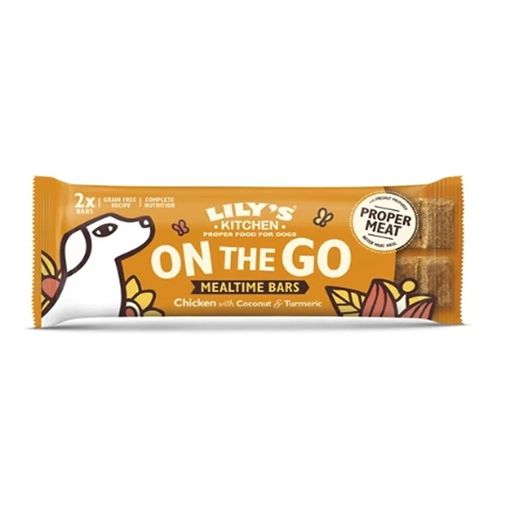 Lily'S Kitchen 40G Chicken On The Go Bars For Dogs