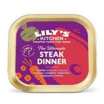 Lily'S Kitchen 150G The Ultimate Steak Dinner Wet Dog Food
