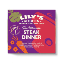 Lily'S Kitchen 150G The Ultimate Steak Dinner Wet Dog Food