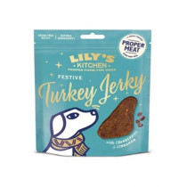 Lily'S Kitchen 70G Festive Christmas Turkey Jerky Dog Treats