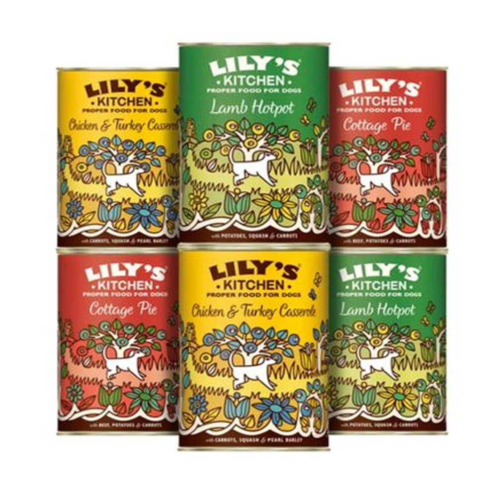 Lily'S Kitchen 6 X 400G Dog Classic Multipack Wet Dog Food