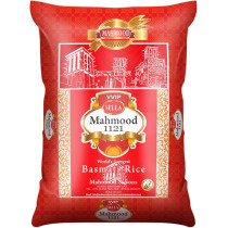 Mahmood VVIP Sella Basmati Rice 1121 XXXl, 10 Kg (Pack Of 1)