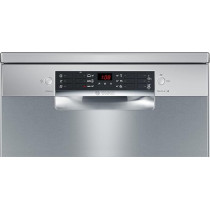 Bosch Series 4 Free-Standing Dishwasher, 60 Cm, Brushed Steel Anti-Fingerprint SMS46DI00M