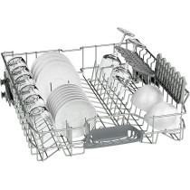 Bosch Series 4 Free-Standing Dishwasher, 60 Cm, Brushed Steel Anti-Fingerprint SMS46DI00M