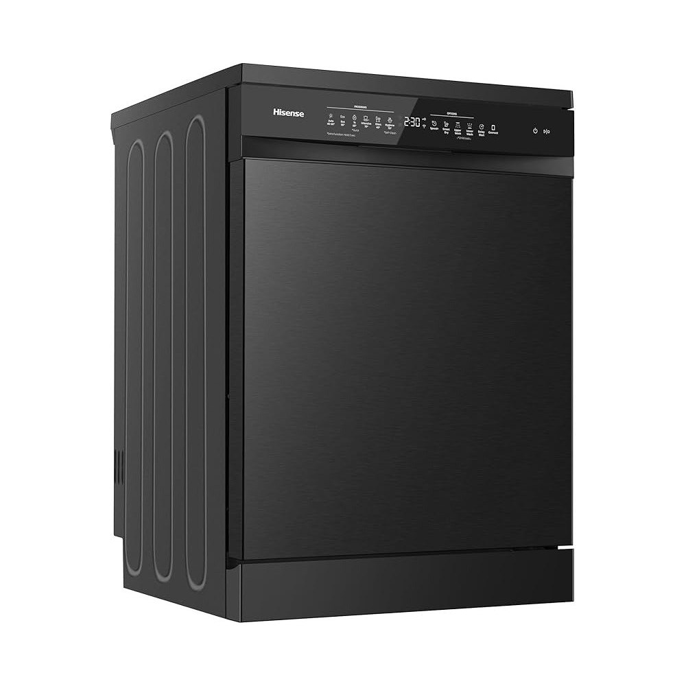 Hisense Dishwasher 16 Sets WIFI Inverter, Smart Dry, Corner Boost, Water Jet Zone, Three Level Wash, Wi-Fi, Power Off Memory, Start Delay, Inverter, Child Lock, Inverter Technology, HS673C90BME