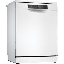Bosch Series 8 Free-Standing Dishwasher, 13 Place Settings, Remote Start, HygienePlus 60 Cm, White SMS8ZDW86M