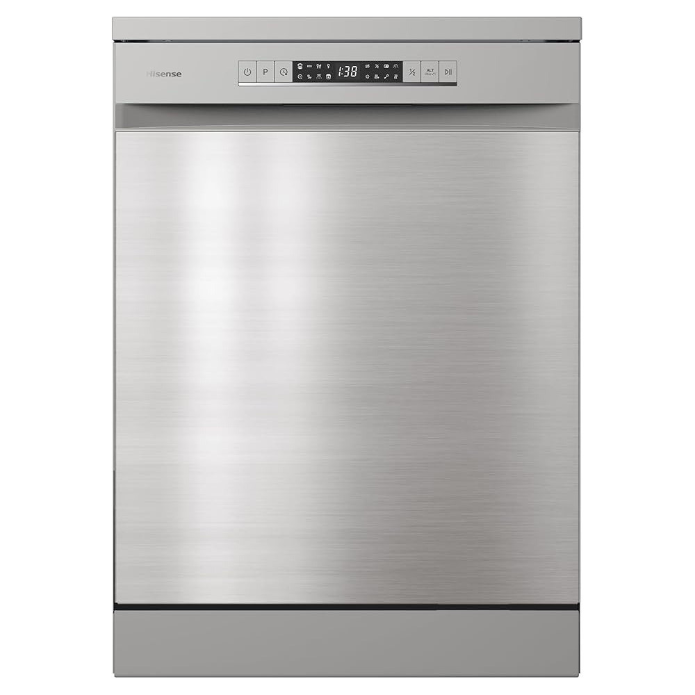 Hisense 13 Place Settings, 2 Baskets, 8 Programs, 3 In 1 With Self Clean And Dry, Cutlery Basket, Water Overflow Consumption, HS622E90X