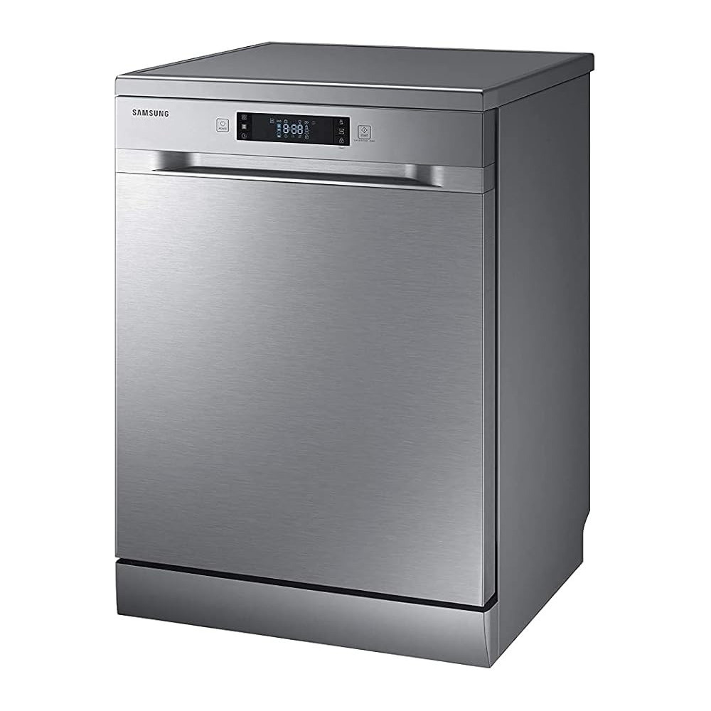 Samsung 6 Programmes 13 Place Settings Free Standing Dishwasher, Silver, DW60M6040FS