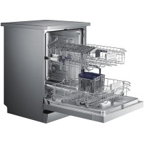 Samsung 6 Programmes 13 Place Settings Free Standing Dishwasher, Silver, DW60M6040FS