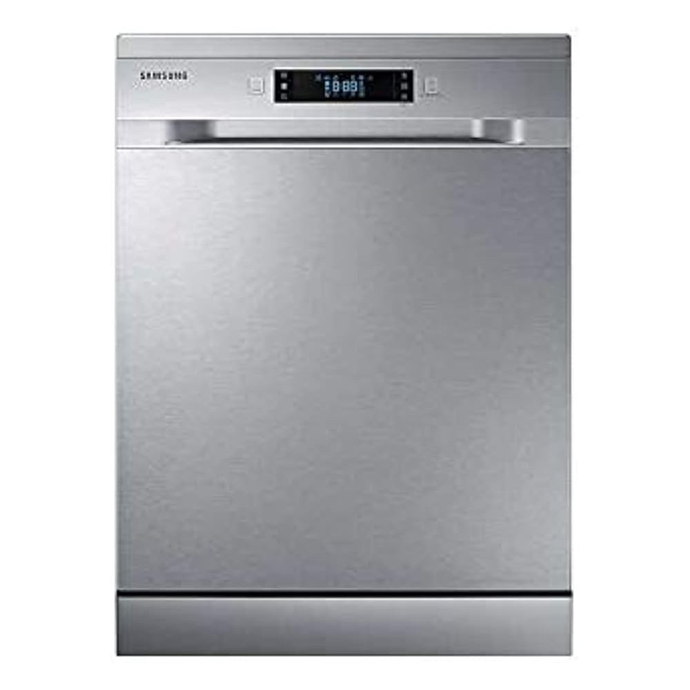 Samsung Dishwasher Freestanding Full Size 13 Place Settings Silver, DW60M6040FS