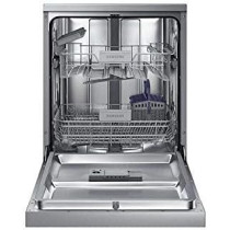 Samsung Dishwasher Freestanding Full Size 13 Place Settings Silver, DW60M6040FS