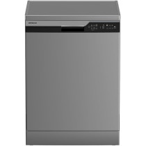Hitachi Dishwasher Freestanding, 14 Place Setting, 6 Programs, Intensive Wash, Glass Care, Inverter Motor-Turbo Washing, Gentle Washing At 40 Degree C, Silent Dishwasher, Overflow Safety, Inox, HDF-F146VS