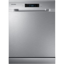 Samsung 7 Programmes 14 Place Settings Free Standing Dishwasher, Silver, DW60M6050FS