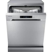 Samsung 7 Programmes 14 Place Settings Free Standing Dishwasher, Silver, DW60M6050FS