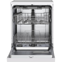 Bompani 13L 13-Place Setting Freestanding Full Size Dishwasher With LED Digital Display, 8 Programs, 2 Racks, 3-In-1 Function, Child Lock, Half-Load, Delay Start, Stainless Steel, BO5011I