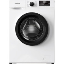 Bompani 6 Kg Front Load Washing Machine, 16 Programs, LED Display, Push Button And Knob Control, Ipx4 Rating, BI2876, White