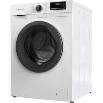 Bompani 6 Kg Front Load Washing Machine, 16 Programs, LED Display, Push Button And Knob Control, Ipx4 Rating, BI2876, White