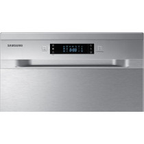 Samsung 7 Programmes 14 Place Settings Free Standing Dishwasher, Silver, DW60M6050FS