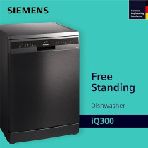 Siemens Dishwasher iQ300 14 Place Settings Dishwashers 60 Cm, SN23HC65MMD