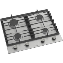 Bompani 60Cm Built-In Hob, Stainless Steel, 4 Gas Euro Type Pool Burners, Sabaf Burners, Mechanical Control, Cast Iron Supports, BO213MKT