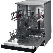 Whirlpool Dishwasher Inox Colour, Full Size, WFE2B19XUKN, Silver
