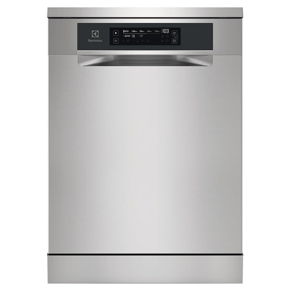 Electrolux 13 Place Settings Freestanding Low Noise Dishwasher, 8 Programs, Inverter Motor, Fully Automatic With Satellite Clean Technology, Comfort Lift, Maxi Flex, ESC87300SX, Silver