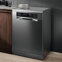 Electrolux 13 Place Settings Freestanding Low Noise Dishwasher, 8 Programs, Inverter Motor, Fully Automatic With Satellite Clean Technology, Comfort Lift, Maxi Flex, ESC87300SX, Silver